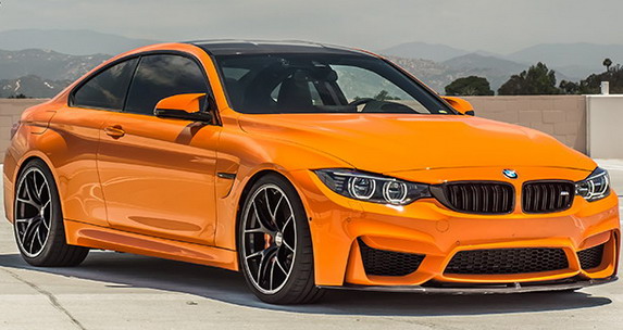 TAG Motorsports BMW M4 Coupe u Fire Orange boji