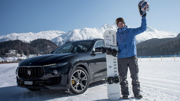 maserati levante snowboard