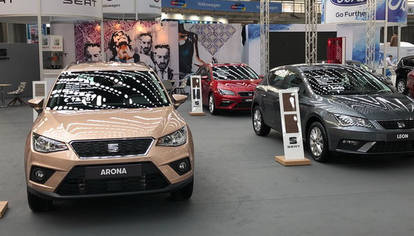 seat arona bg car show