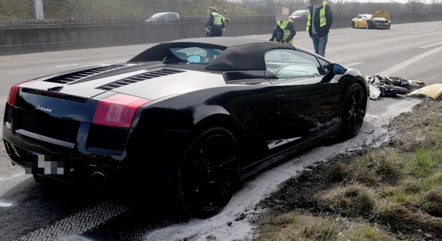 lambo crash