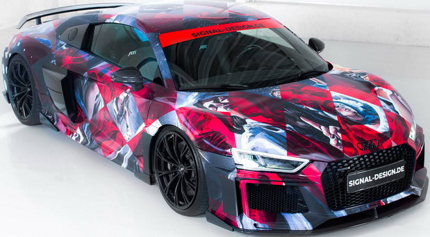 Audi R8 Art Car Audi R8 Art Car
