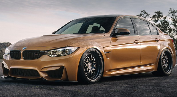 Sunburst Gold Metallic BMW M3 Sunburst Gold Metallic BMW M3