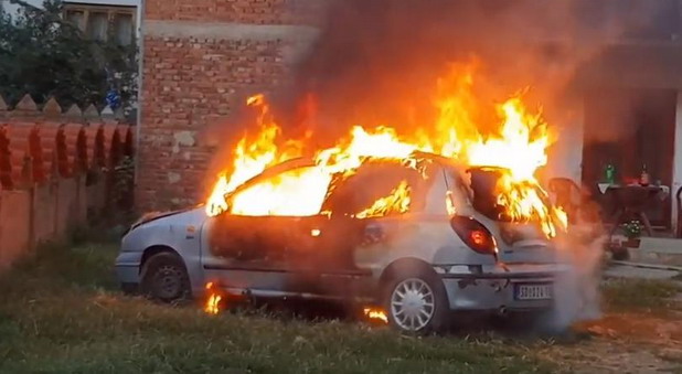 Zapaljeni Fiat Bravo Zapaljeni Fiat Bravo