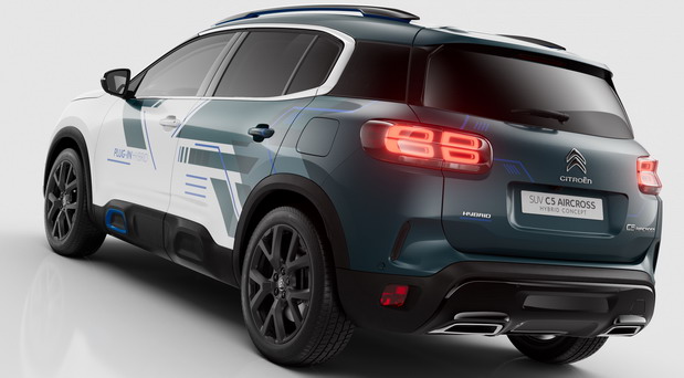 Citroen C5 Aircross Hybrid Concept Citroen C5 Aircross Hybrid Concept