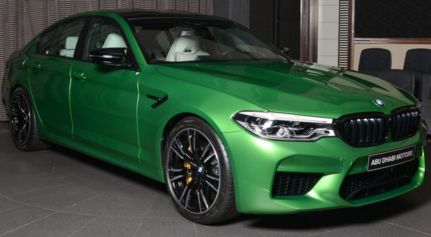 BMW M5 Competition Rally Green BMW M5 Competition Rally Green