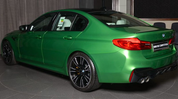 BMW M5 Competition Rally Green BMW M5 Competition Rally Green