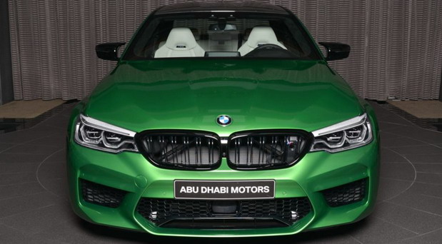 BMW M5 Competition Rally Green BMW M5 Competition Rally Green