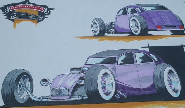Citroen 2CV Rat Rod
