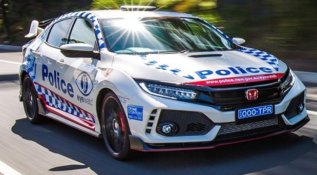 Honda Civic Type R za australijsku policiju