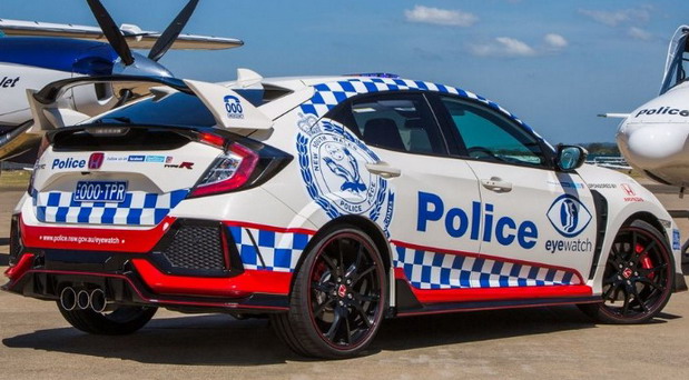 Honda Civic Type R za australijsku policiju