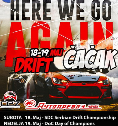Drift u Čačku
