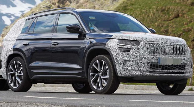 Škoda Kodiaq facelift Škoda Kodiaq facelift