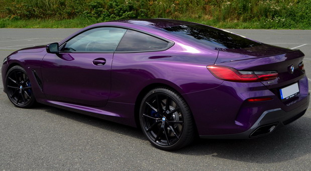 BMW M850i xDrive Twilight Purple 