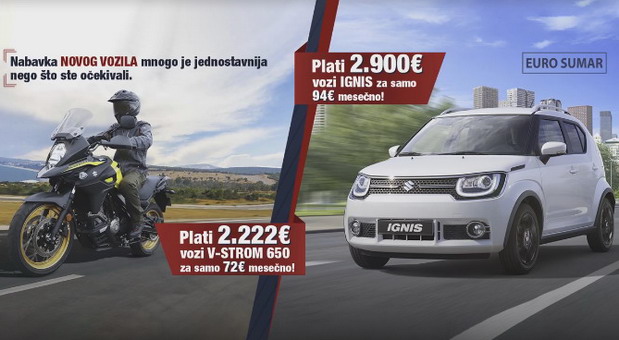 Suzuki finansiranje Suzuki finansiranje