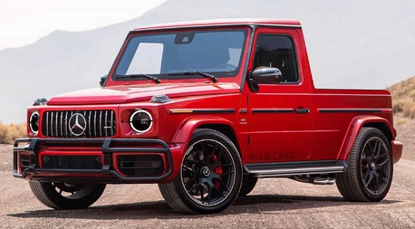 Mercedes G-klasa kao pickup