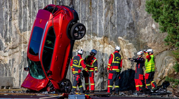 Volvo crash test