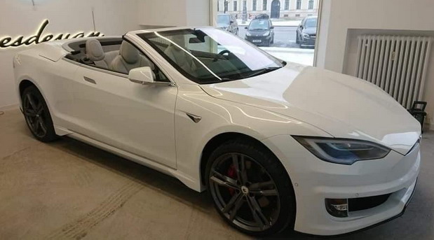 Tesla Model S Cabrio Tesla Model S Cabrio