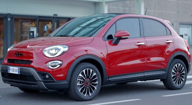 Fiat 500X Red