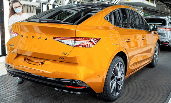 Proizvodnja Škode Enyaq Coupe iV
