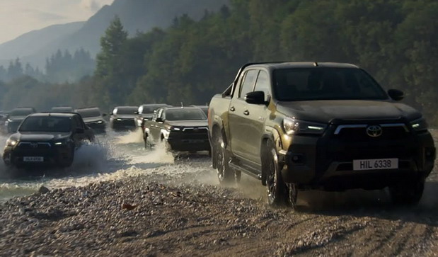 Toyota Hilux reklama Toyota Hilux reklama