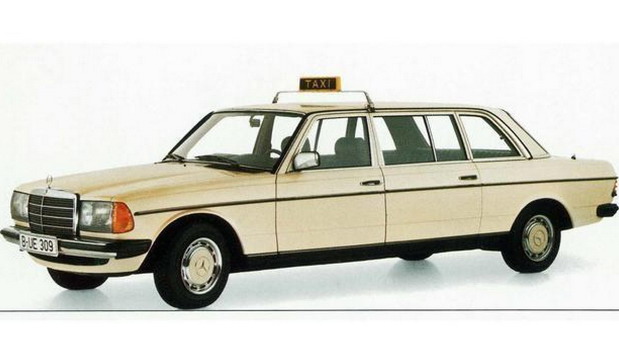 Mercedes W123 Taxi