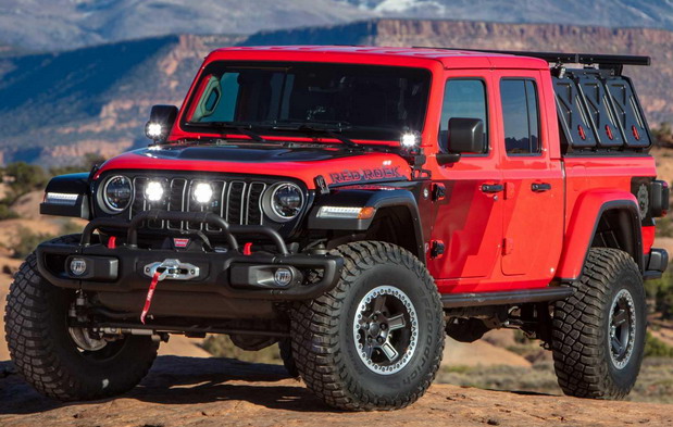 Jeep Gladiator Red Rock