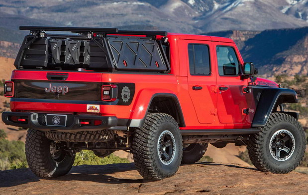 Jeep Gladiator Red Rock