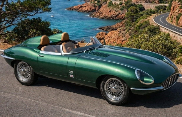 Jaguar E-Type by Retro Coachbuilders