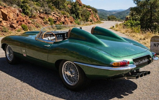 Jaguar E-Type by Retro Coachbuilders