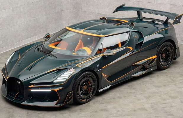 Mansory Bugatti W16 Mistral