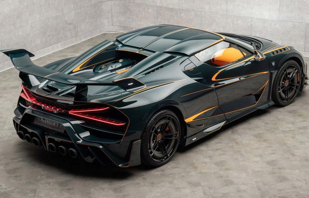 Mansory Bugatti W16 Mistral