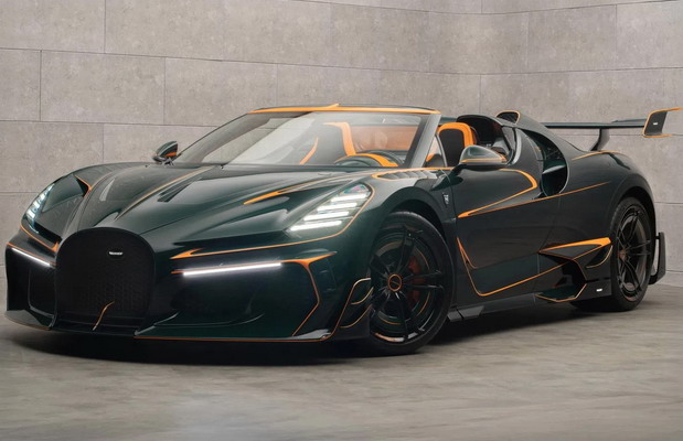 Mansory Bugatti W16 Mistral