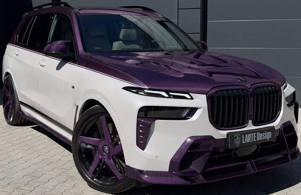 Larte Design BMW X7 Violet Carbon