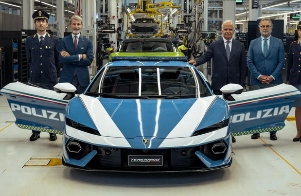 Lamborghini Temerario Polizia