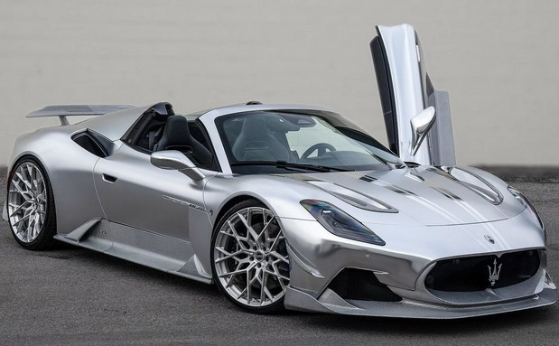 7Design Maserati MC20 Aria Silver Surfer 7Design Maserati MC20 Aria Silver Surfer