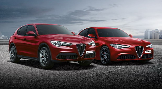 Alfa Romeo Stelvio i Giulia Alfa Romeo Stelvio i Giulia