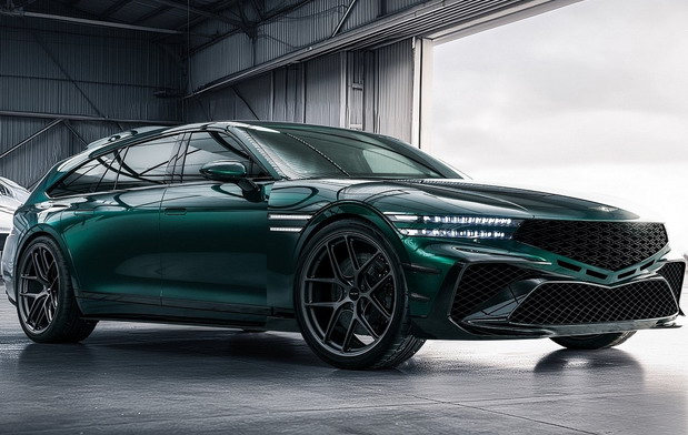 Genesis G90 Wingback Concept Genesis G90 Wingback Concept