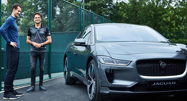 Andy Murray Jaguar I-Pace