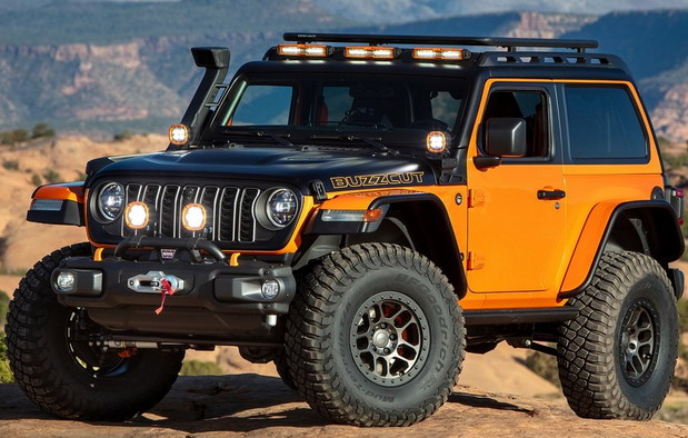 Jeep Wrangler BUZZCUT concept 