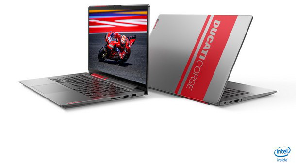 Ducati i Lenovo laptop