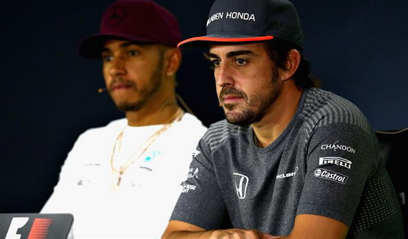 Hamilton i Alonso