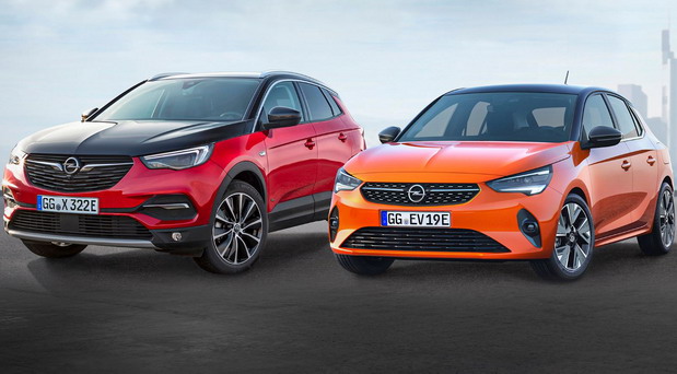 Opel Corsa-e i Grandland X Hybrid4 Opel Corsa-e i Grandland X Hybrid4