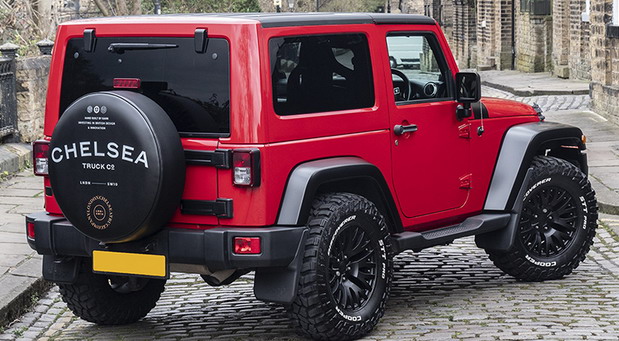 Chelsea Truck Company CJ 300 Jeep Wrangler Sensual Red edition Chelsea Truck Company CJ 300 Jeep Wrangler Sensual Red edition