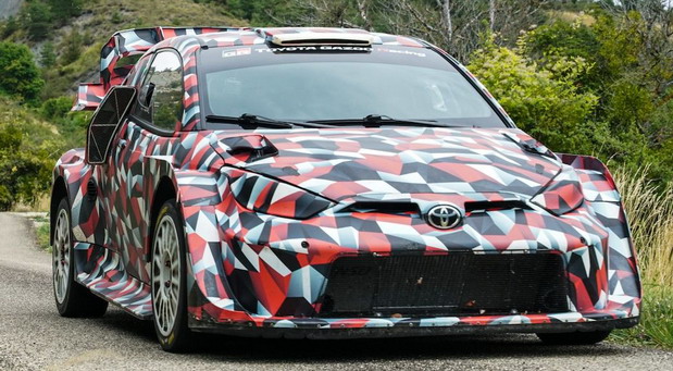 WRC testovi Toyota