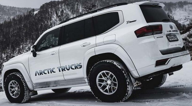 Arctic Toyota Land Cruiser