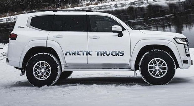 Arctic Toyota Land Cruiser