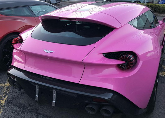 Aston Martin Vanquish Zagato Shooting Brake Pink