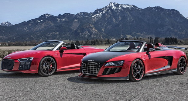 Audi R8 V10 RWS Spyder i Audi R8 V10 Spyder ABT GT-S Audi R8 V10 RWS Spyder i Audi R8 V10 Spyder ABT GT-S