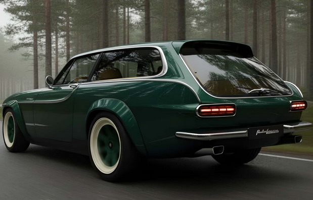 Volvo P1800ES Shooting Brake Restomod