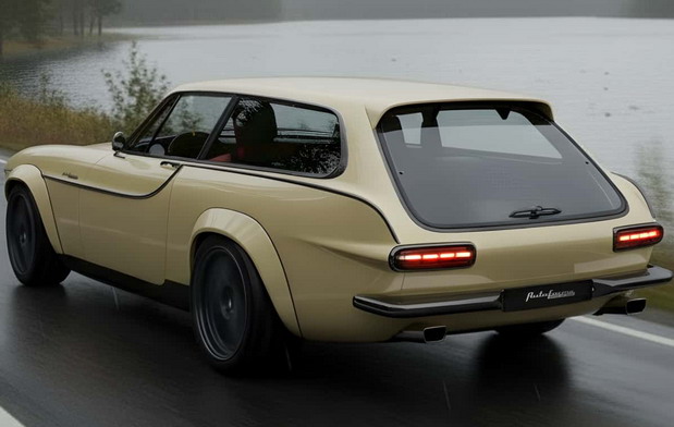Volvo P1800ES Shooting Brake Restomod